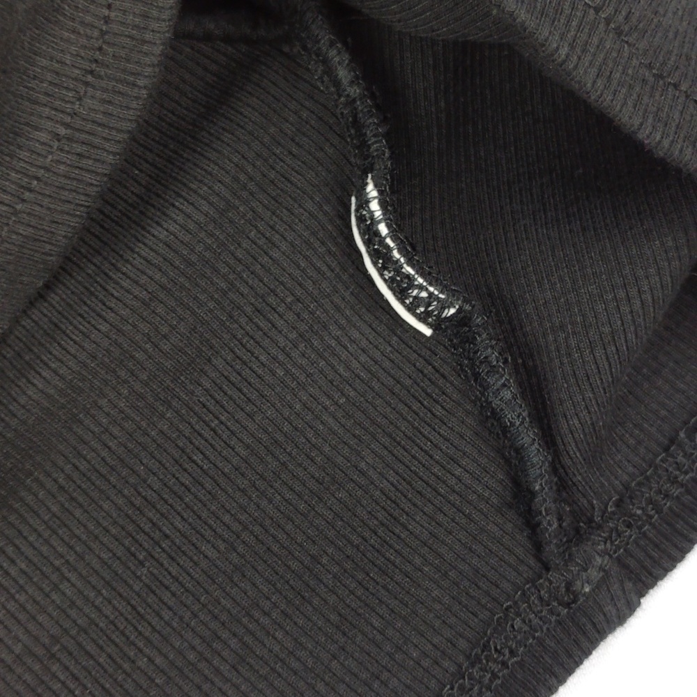 Zara Black Stretch Ruffled Sleeves Top. - Picture 13 of 14